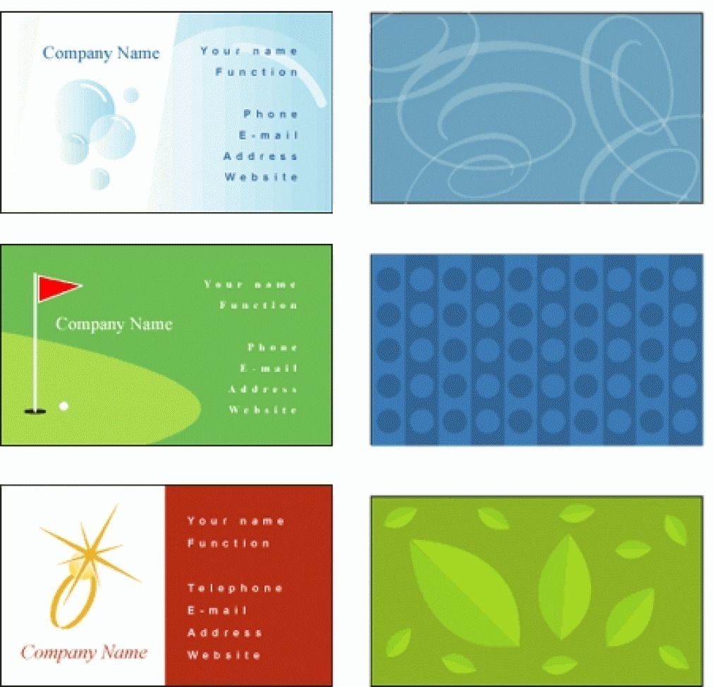 Make Your Own Free Printable Business Cards Printable Design Resources