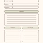 Page 5 Free Custom Printable Project Schedule Planner Templates Canva