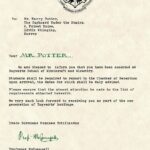 Poster Bilde Harry Potter Acceptance Letter Merchandise Europosters