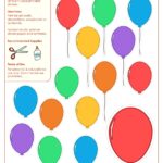 Printable Balloon Template Birthday Printables