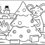 Printable Christmas Coloring Pages For Kids Amax Kids