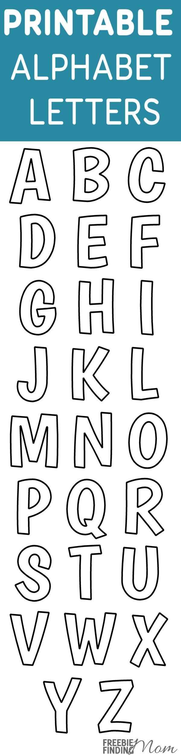 Printable Letter I Template
