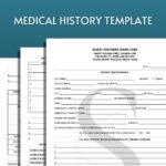 Printable Medical History Template Patient Intake Medical Forms Health History Instant Download Editable Printable Business Template Etsy