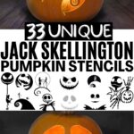 The Best Jack Skellington Pumpkin Carving And Painting Printables