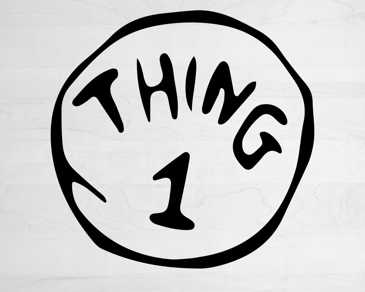 Thing 1 And Thing 2 Free Printable Template