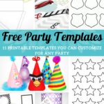 TONS Of Free Party Templates To Customize For Any Party Tip Junkie