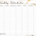 Weekly Planner Printable 39 Cute Free Weekly Calendar Templates SaturdayGift