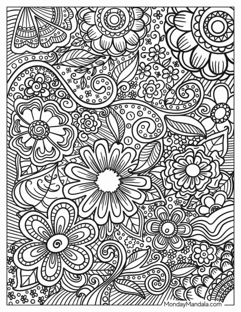 Free Printable Zentangle Coloring Pages